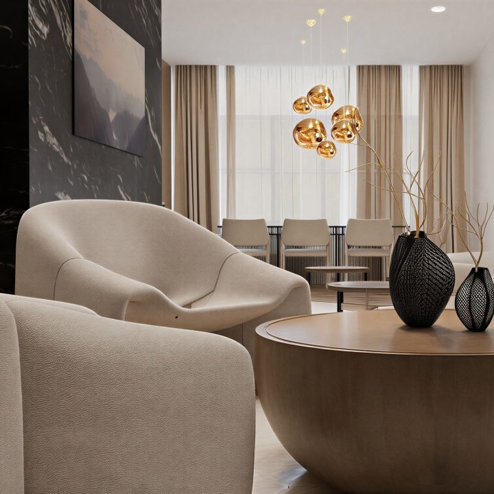 best modern seating arrangements for open spaces